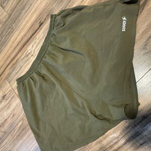 SUGOI Dark Olive Performance Shorts